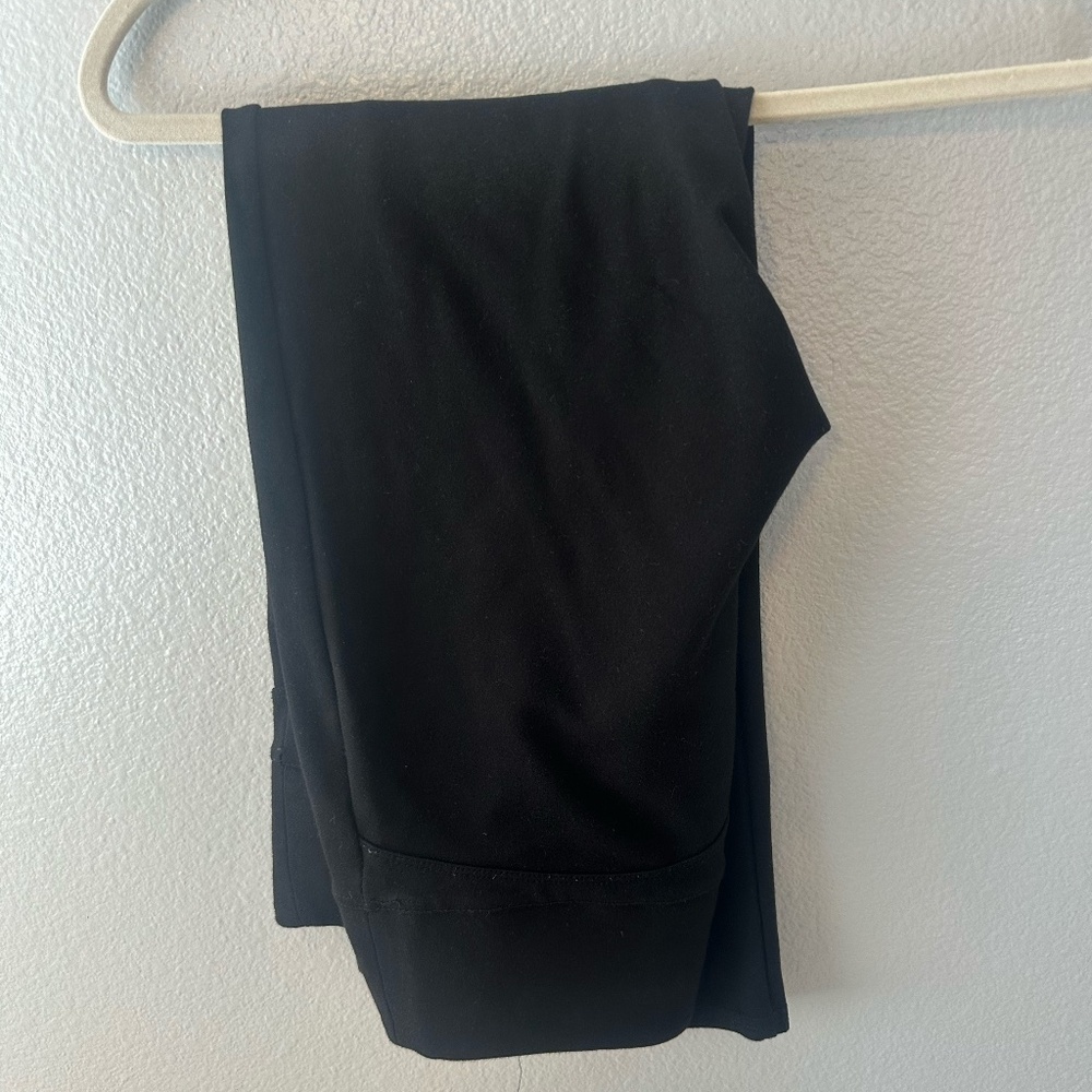 Slim Factor by Investnments Leggings Size L Black